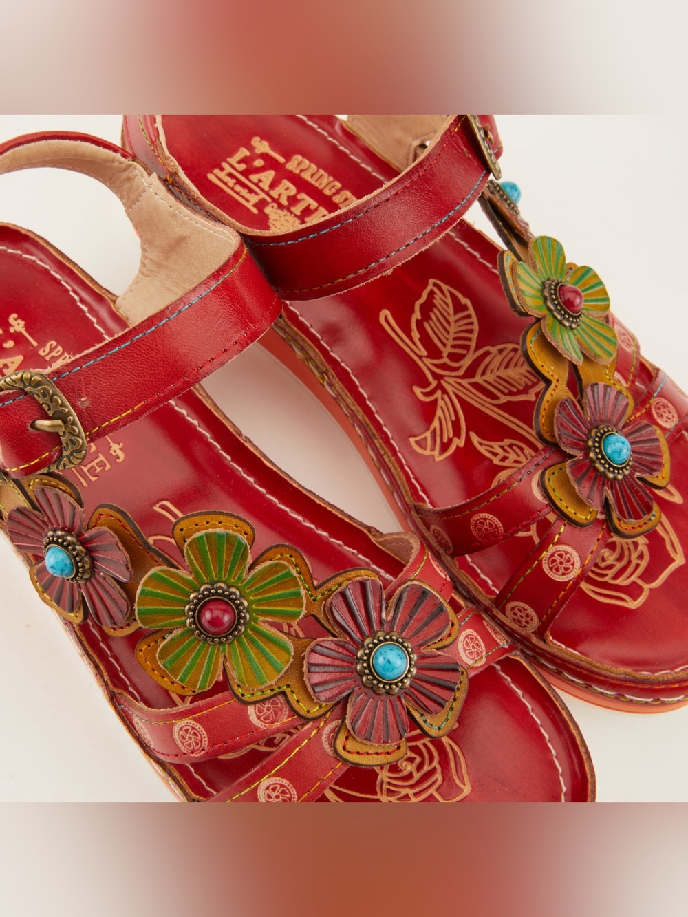 L'ARTISTE GOODIE ANKLE STRAP SANDAL sz 40 - Picture 2 of 9